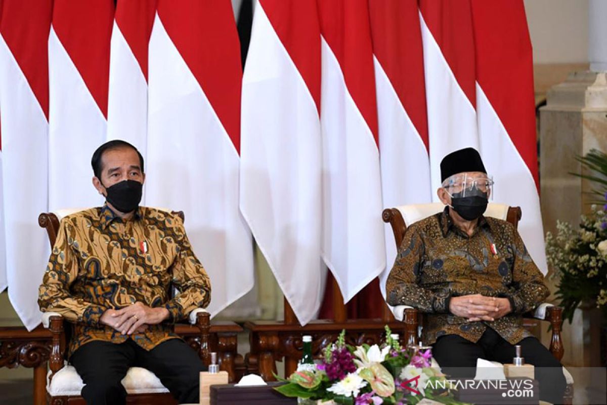 Puspoll: Tingkat kepuasan kinerja Jokowi-Ma'ruf Amin baik