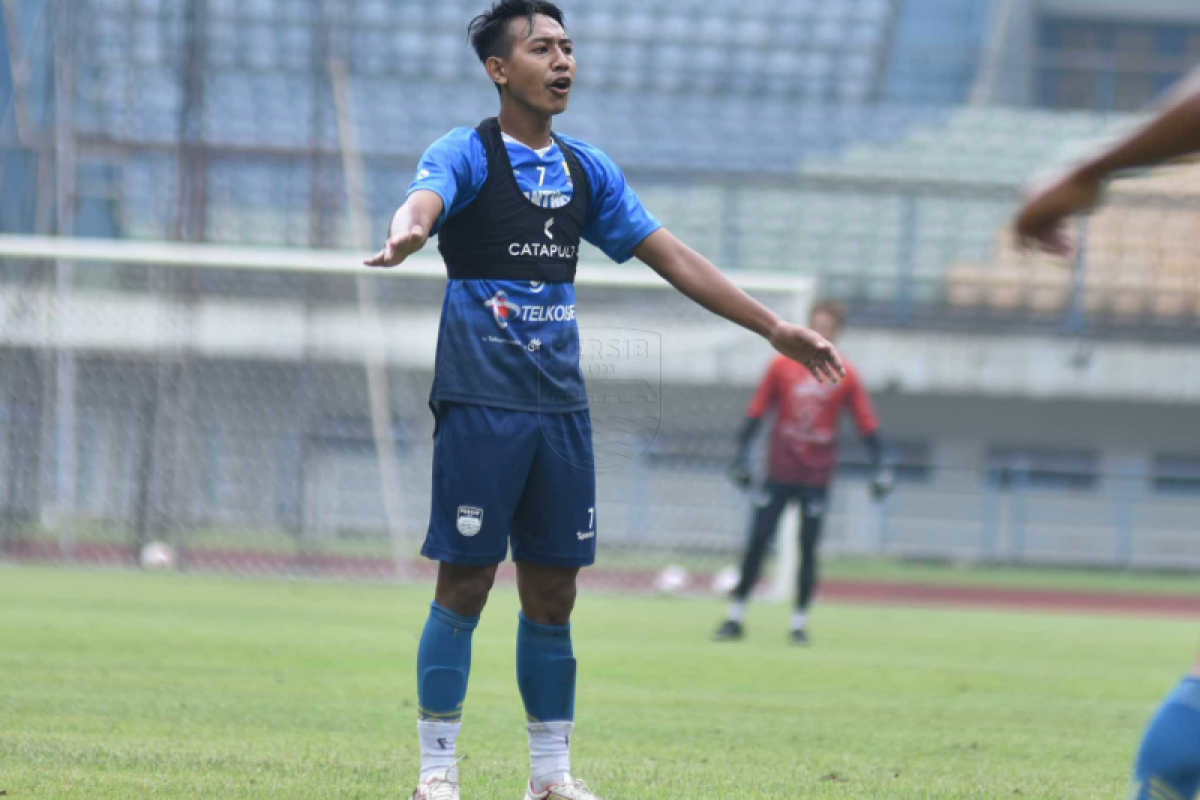 Gelandang Persib Bandung Beckham Putra syukuri bergulirnya kembali Liga 1