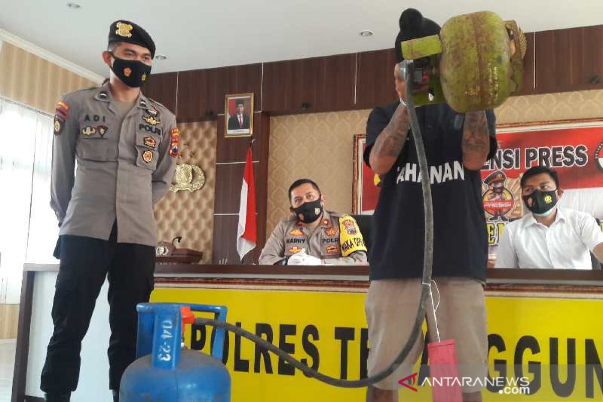 Polisi ungkap penyalahgunaan elpiji bersubsidi di Temanggung