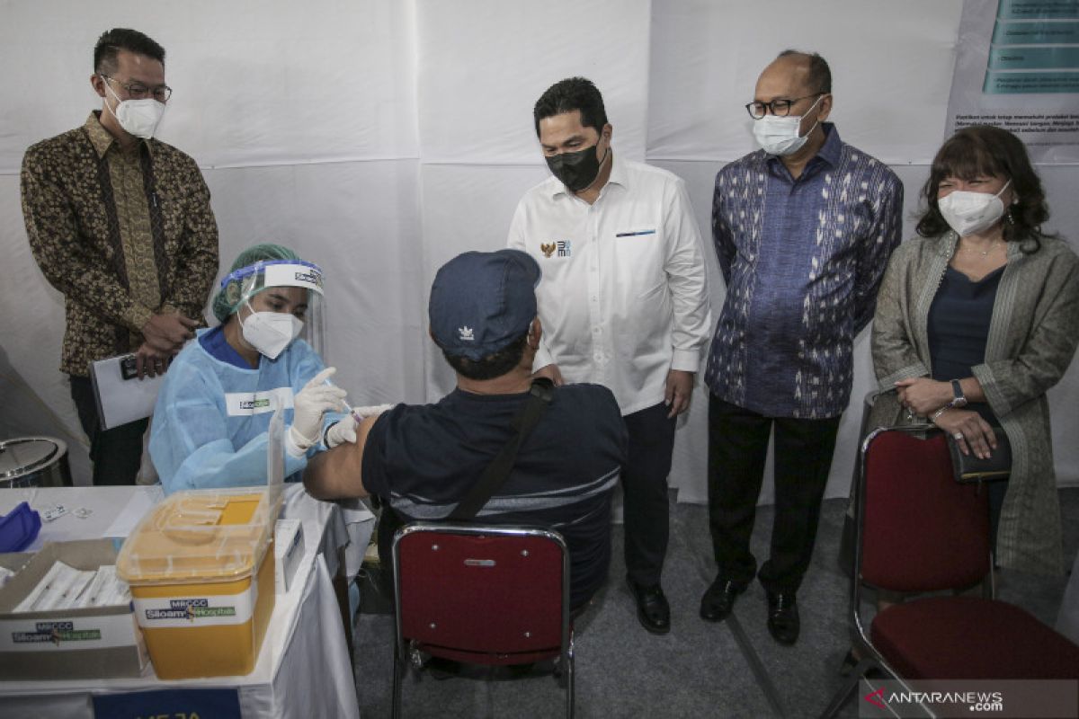 Sembilan faskes di DKI ditunjuk jadi lokasi Vaksinasi Gotong Royong