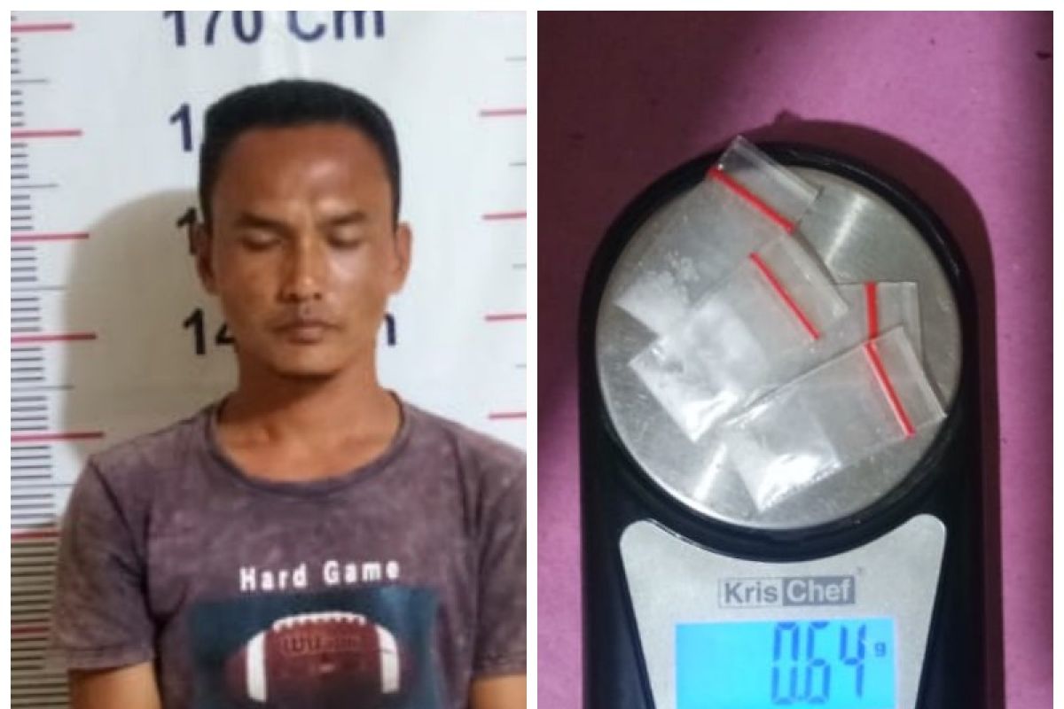 Polsek Bahorok tangkap Adi Arianto karena miliki sabu 0,64 gram