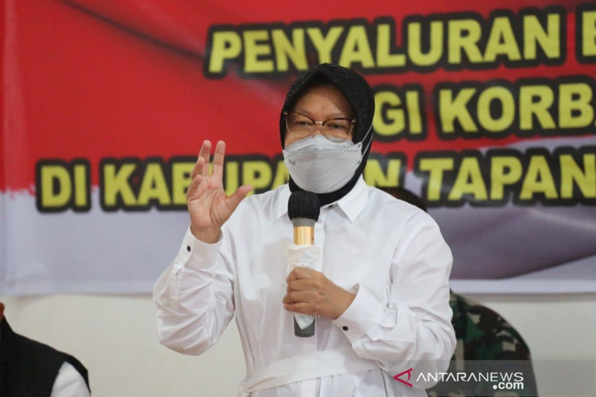 Mensos Risma minta perkuat mitigasi bencana hadapi anomali cuaca