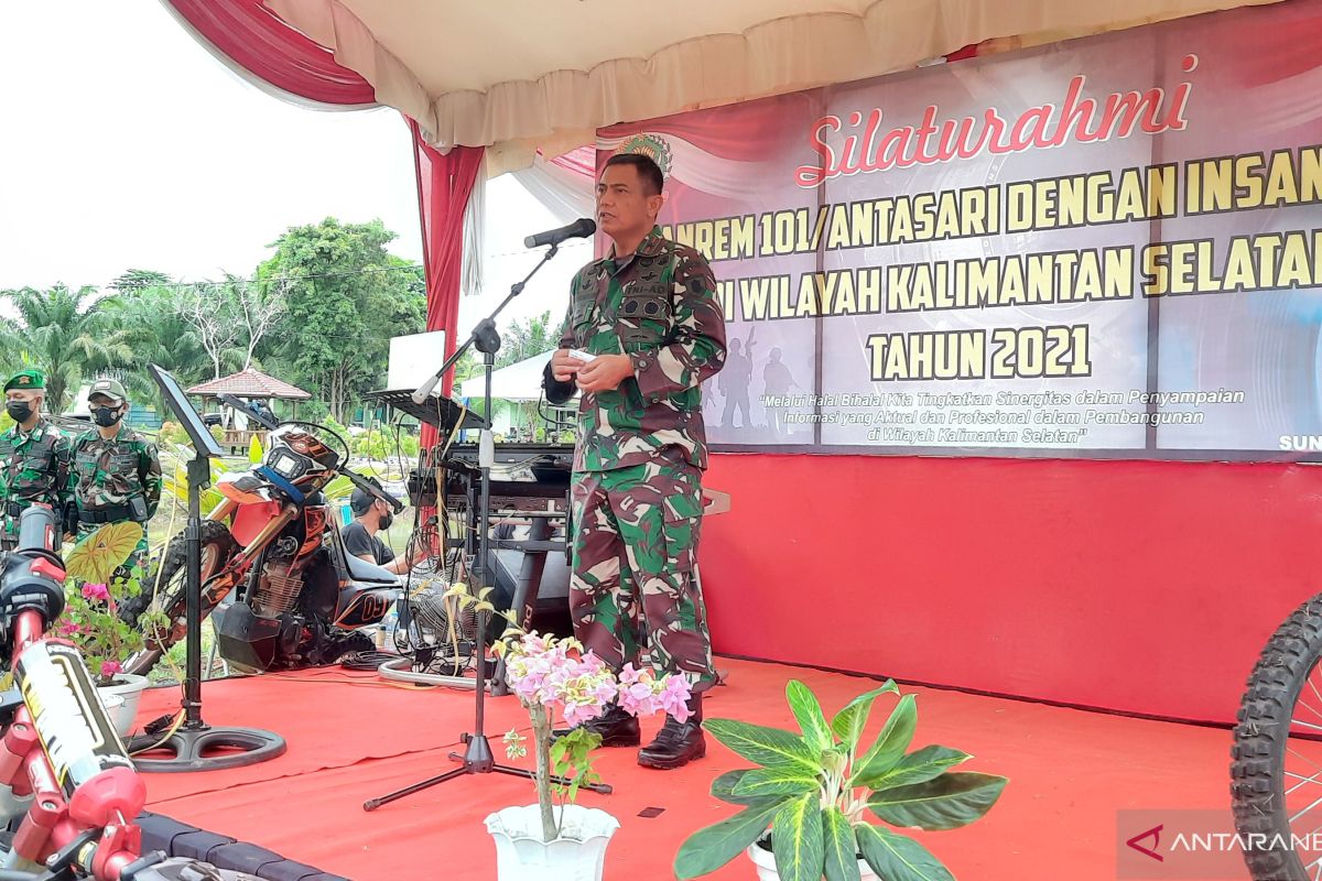 Komandan Korem Antasari tegaskan netralitas TNI saat PSU Pilgub Kalsel