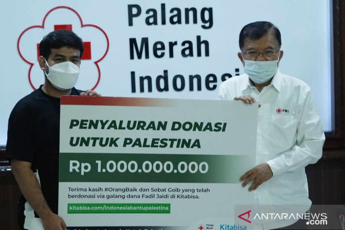 PMI salurkan donasi publik Rp1 miliar untuk rakyat Palestina