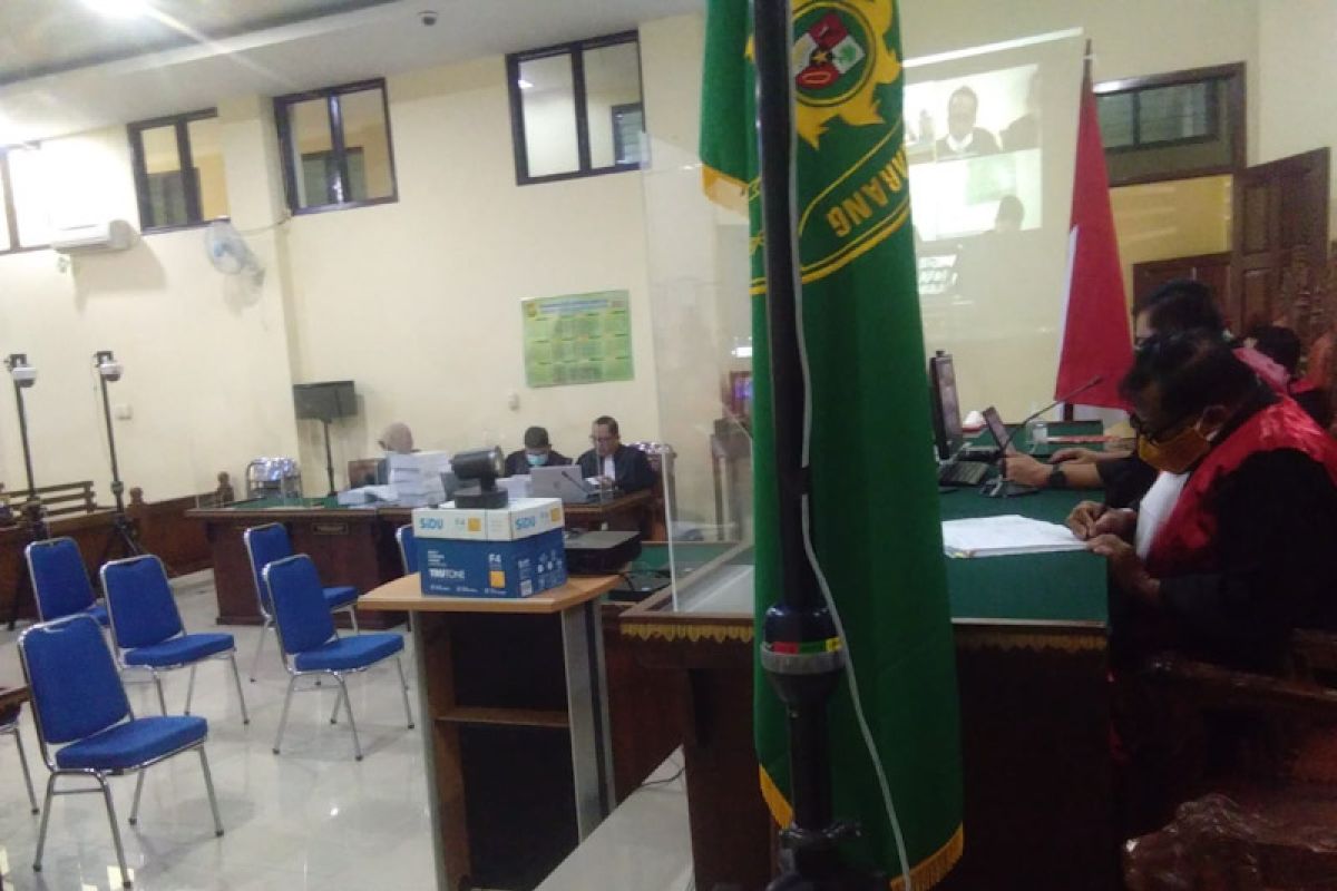 Terdakwa Syahroni dituntut lima tahun penjara terkait korupsi di Dinas PUPR Lampung Selatan