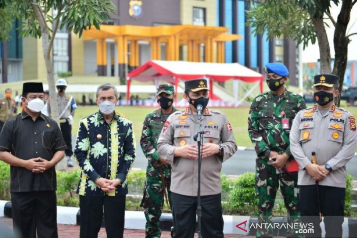 Usai Jokowi, Wakapolri kunjungi Riau, ini pesannya