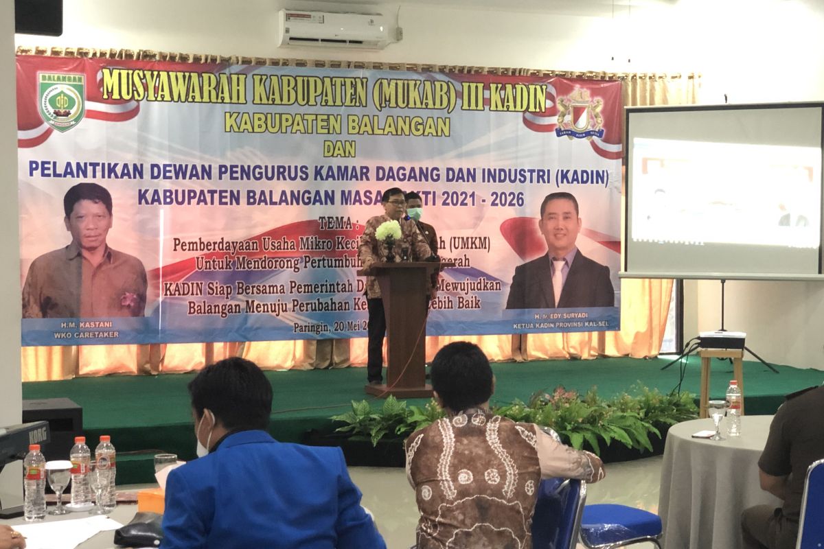 Wabup: Pemda siap bersinergi dengan KADIN dalam mensejahterakan UMKM