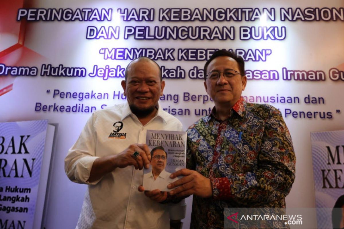 LaNyalla: Buku Irman Gusman bisa jadi inspirasi penegakan hukum