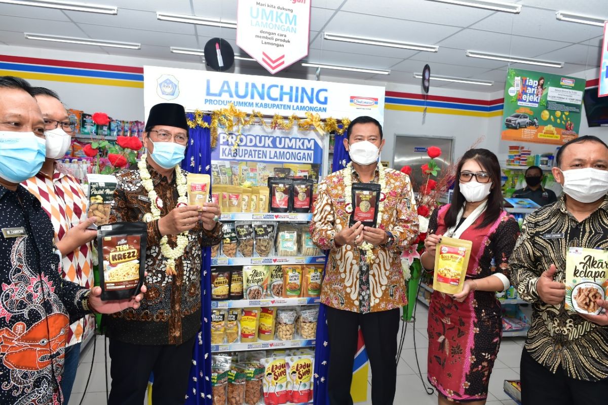 Belasan produk UMKM Lamongan resmi masuk retail modern