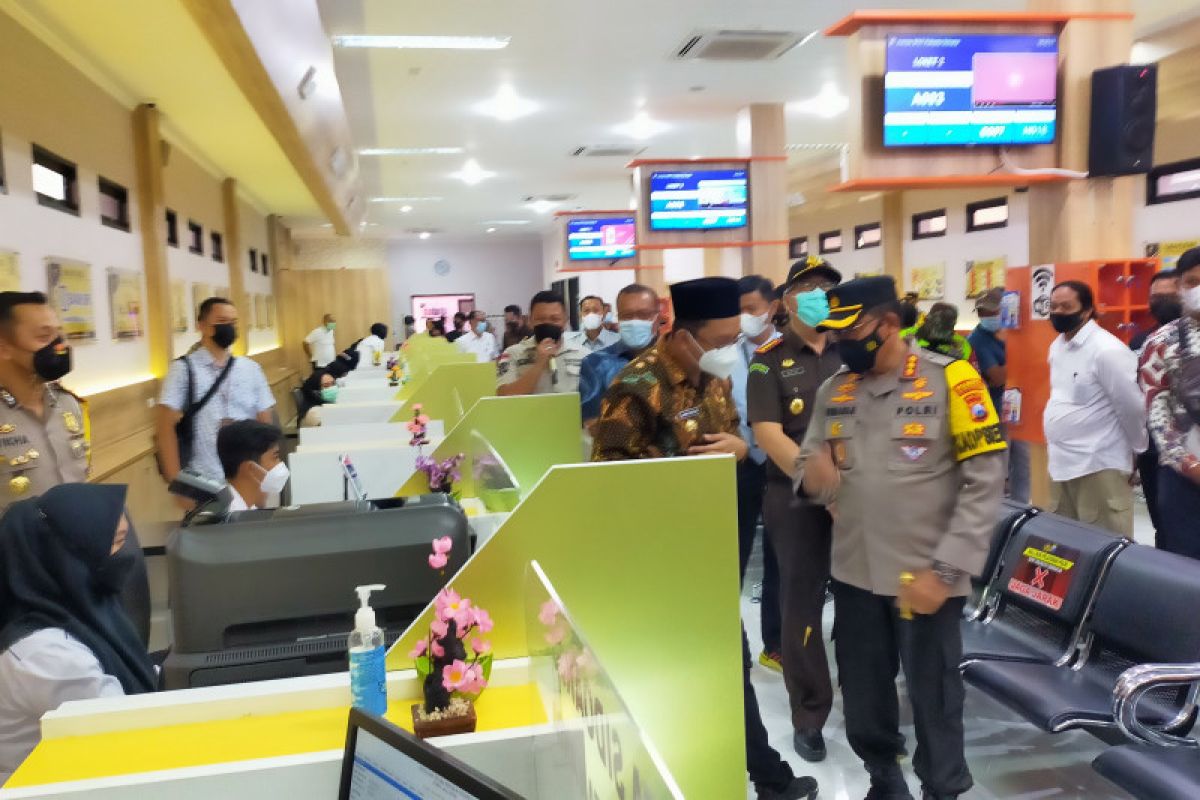 Polresta Sidoarjo luncurkan 12 layanan dalam satu atap