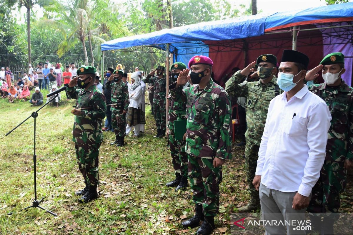 Danrem 151/Binaya pimpin pemakaman anggota TNI yang meninggal di Papua