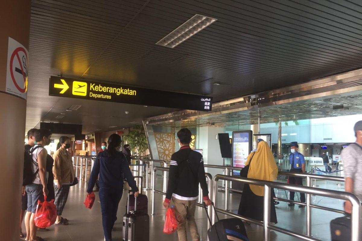 Aktivitas di Bandara Supadio Pontianak mulai normal