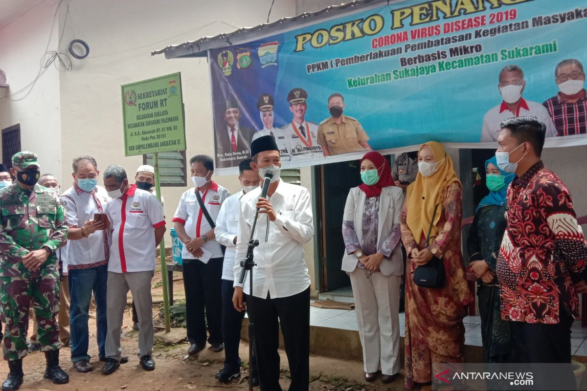 Palembang perpanjang PPKM skala mikro hingga 31 Mei