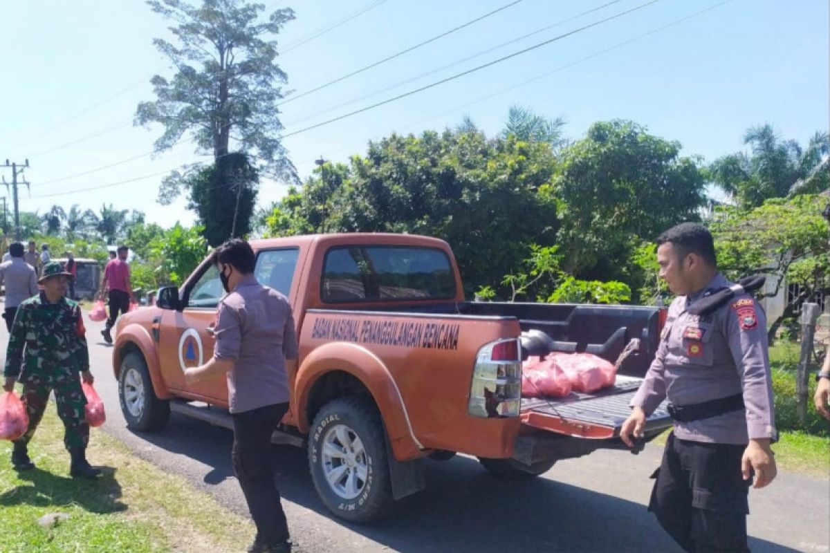 Polisi Mukomuko gelar patroli cegah kriminal saat banjir