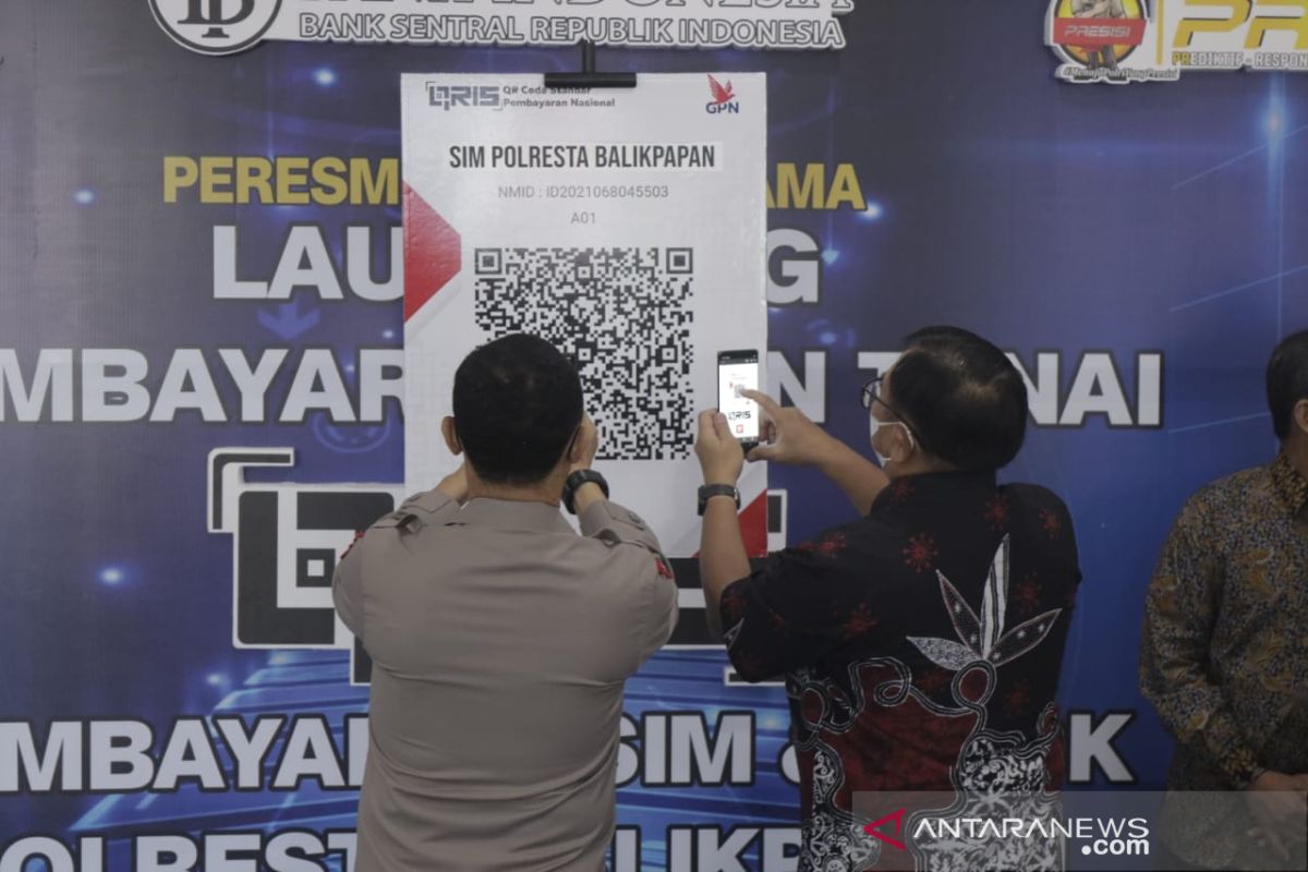 Bayar Urus SIM dan SKCK di Polresta Balikpapan Kini Bisa Lewat LinkAja