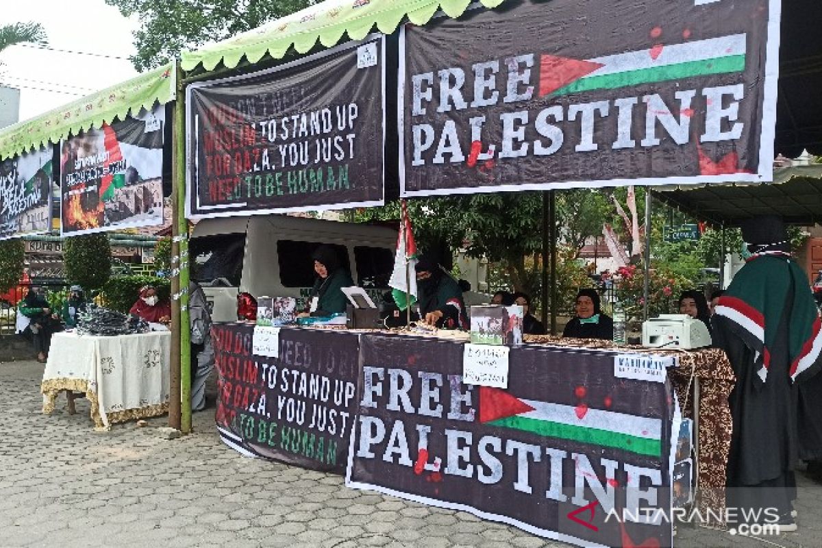 Warga Muslim di Medan galang dana untuk rakyat Palestina