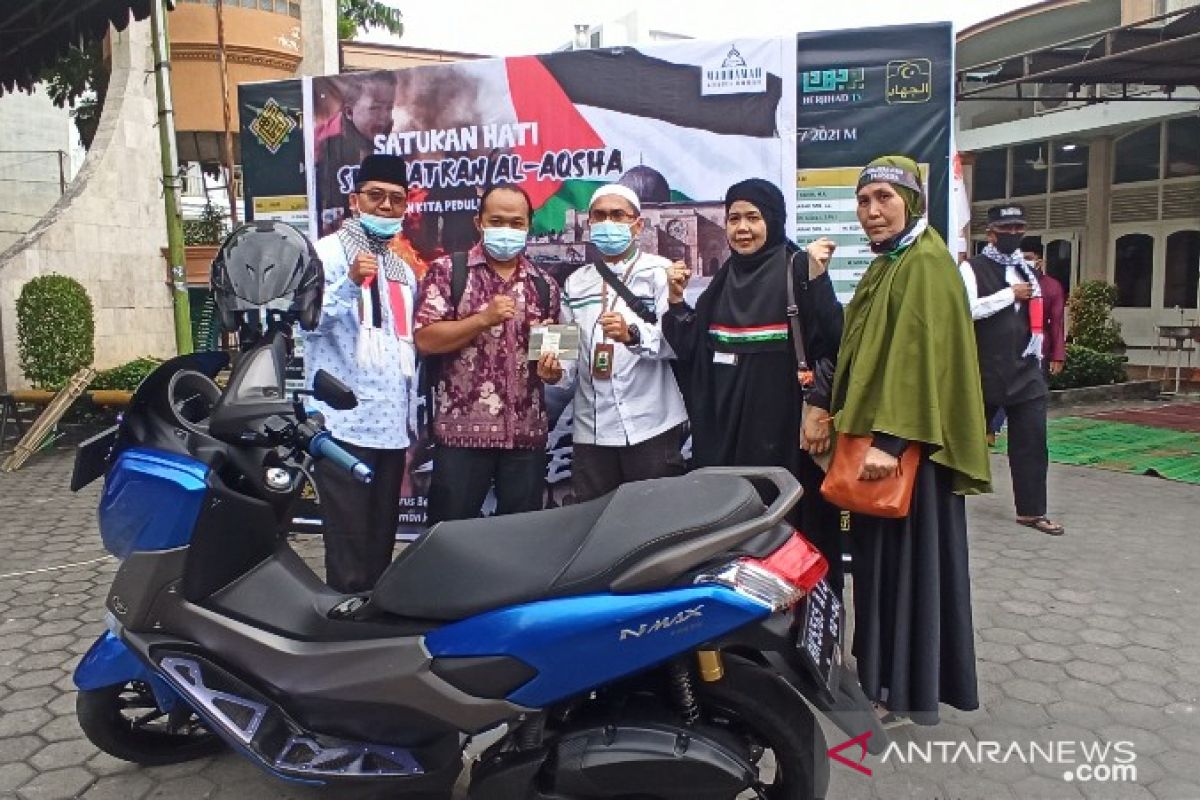 Seorang warga sumbangkan sepeda motor untuk bantu Palestina