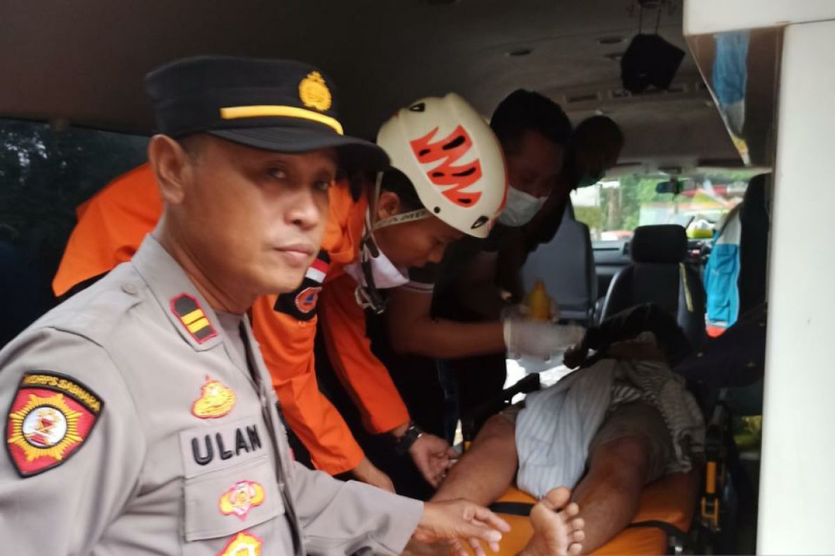 Seorang pria peziarah Gunung Sanggabuana sempat terpisah dari rombongan, ditemukan selamat