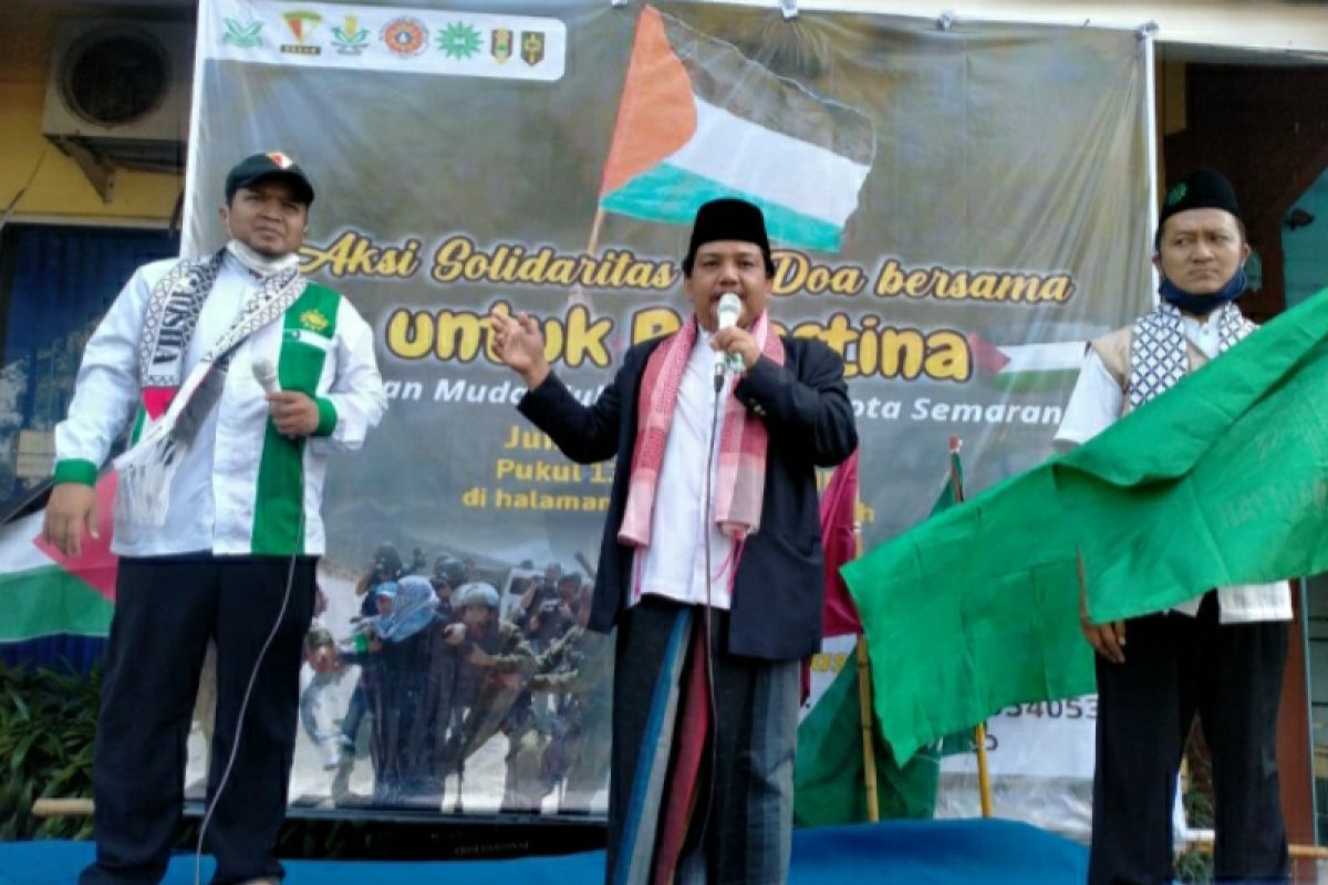 Angkatan Muda Muhammadiyah Semarang gelar aksi dukung Palestina