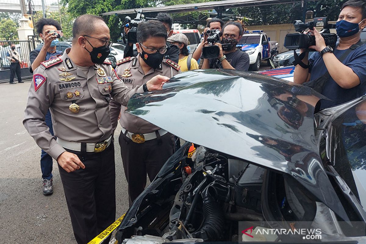 Polda Metro tangkap pelaku tabrak lari tukang mi ayam di Senayan