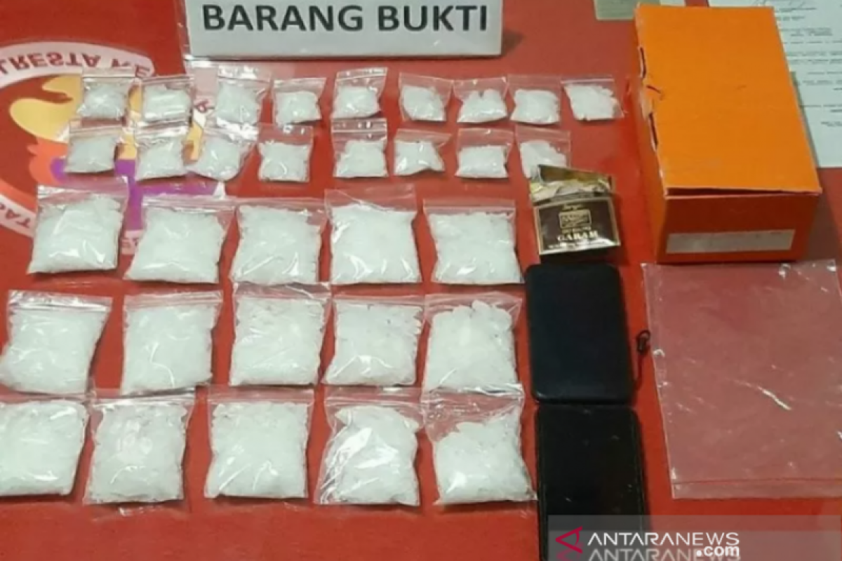 Polda Sultra ungkap 5,2 kilogram peredaran sabu selama Januari-Mei