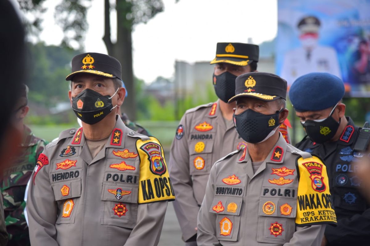 Kapolda Lampung perintahkan jajarannya tindak tegas pelaku kejahatan