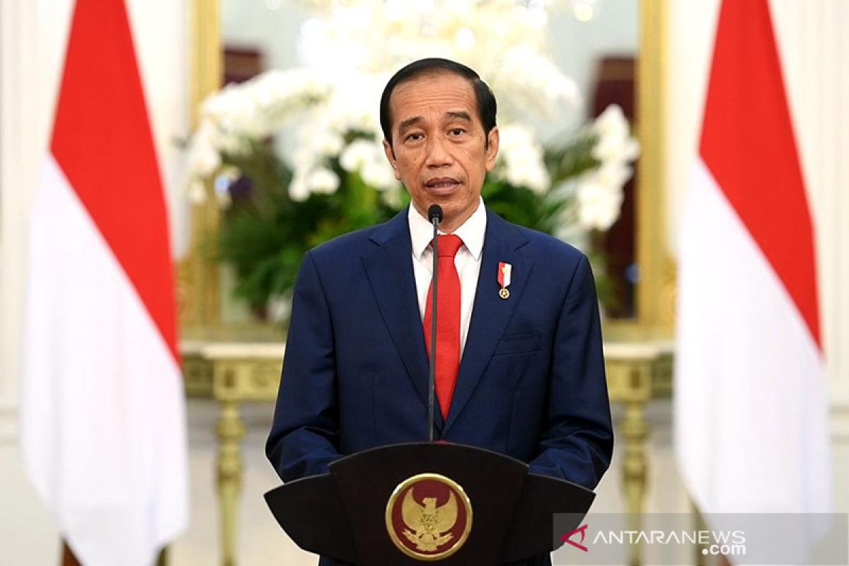 Presiden Joko Widodo minta masyarakat tetap tenang selama PPKM Darurat
