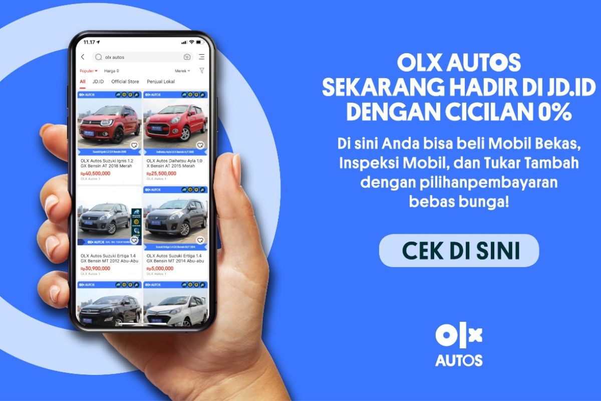 Jd.id berkolaborasi di OLX Autos