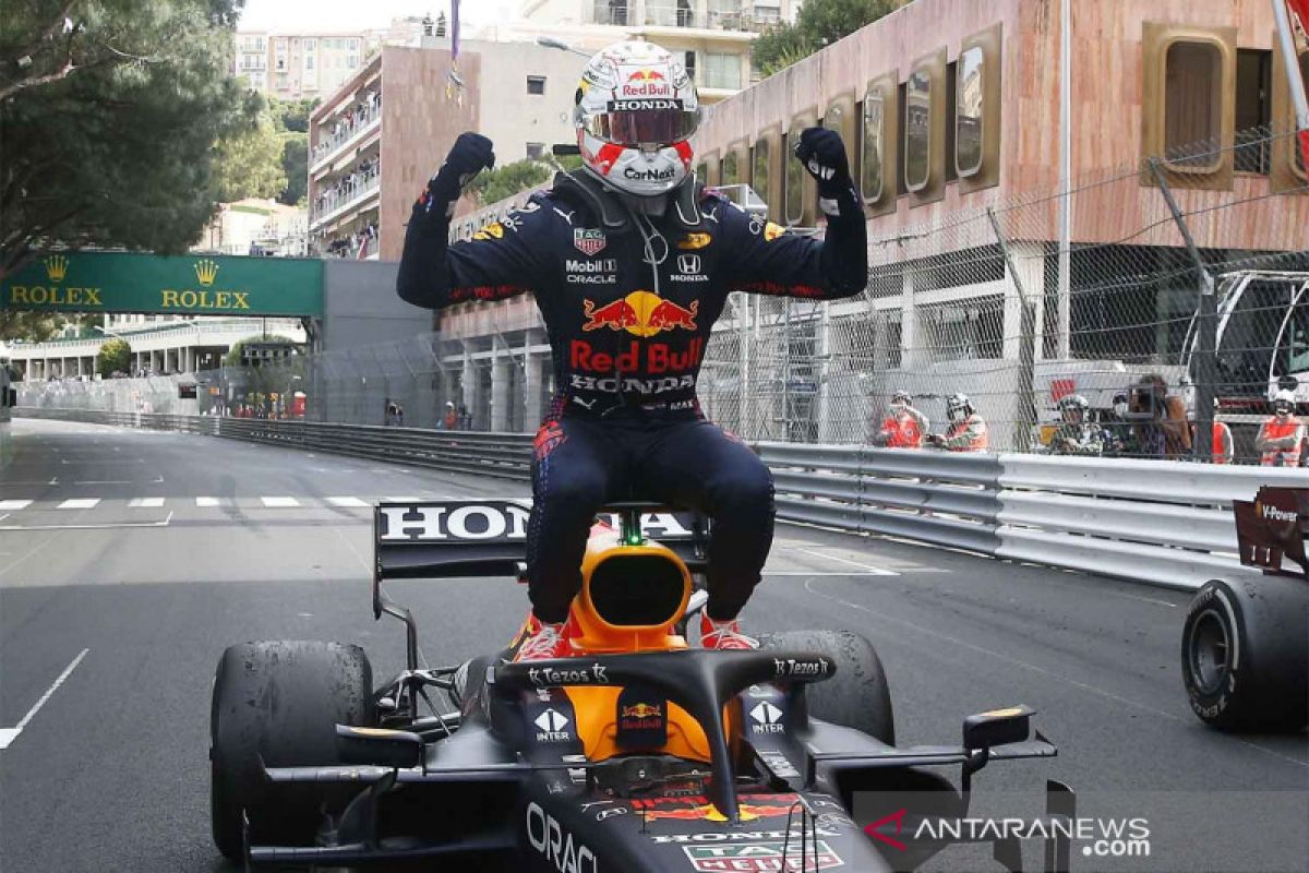 Formula 1: Verstappen dominan juarai GP Monaco setelah drama girboks Leclerc