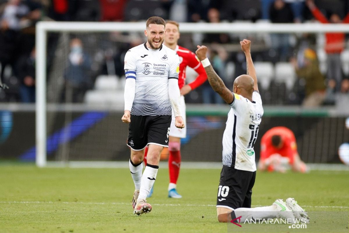 Swansea menantang Brentford di final playoff promosi menuju Liga Premier