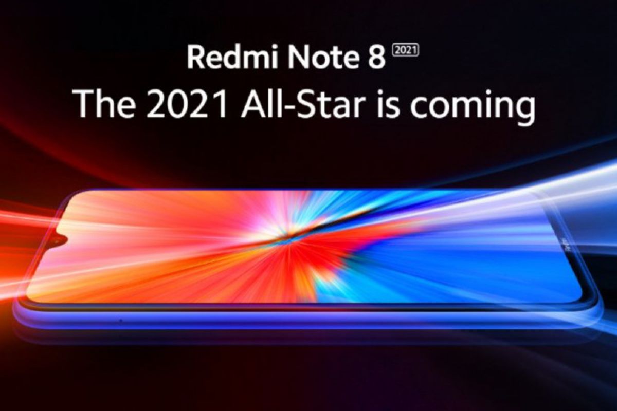 Desain Redmi Note 8 2021 terungkap dalam teaser baru