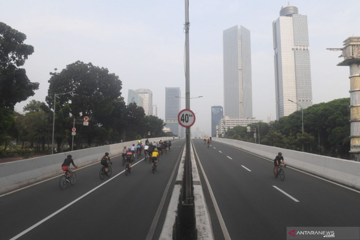 Dishub benarkan pesepeda meninggal  di jalur "road bike" Casablanca