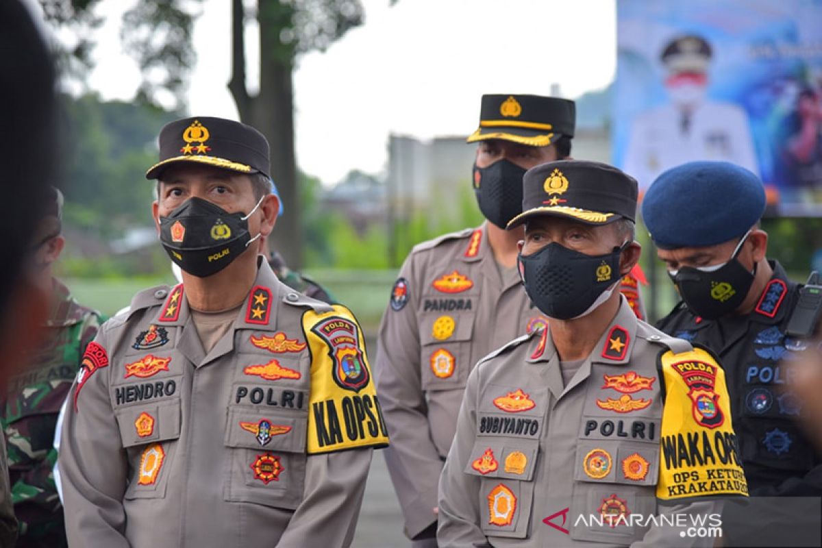 Kapolda Lampung minta jajarannya tindak tegas pelaku kriminal