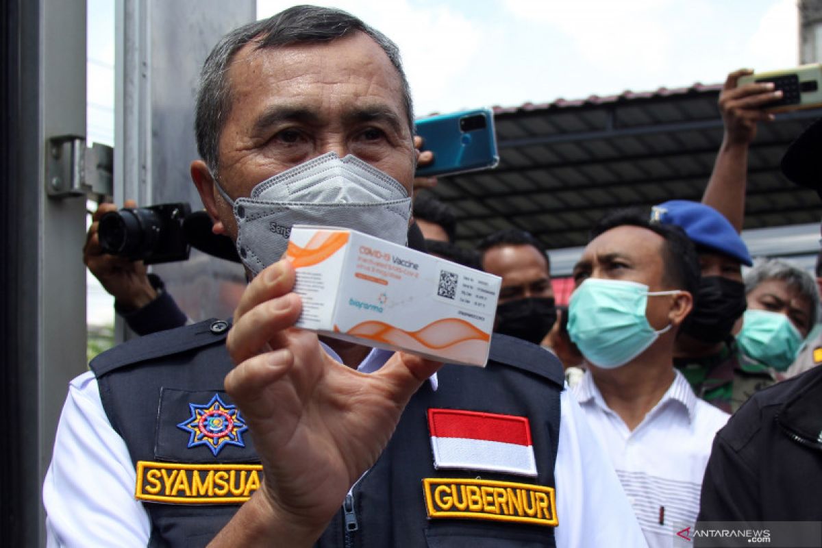 Riau kembali dikirimi 40 ribu vaksin