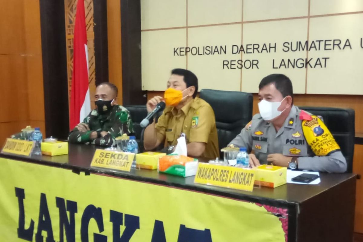 Polres Langkat siapkan pelaksanaan vaksinasi massal