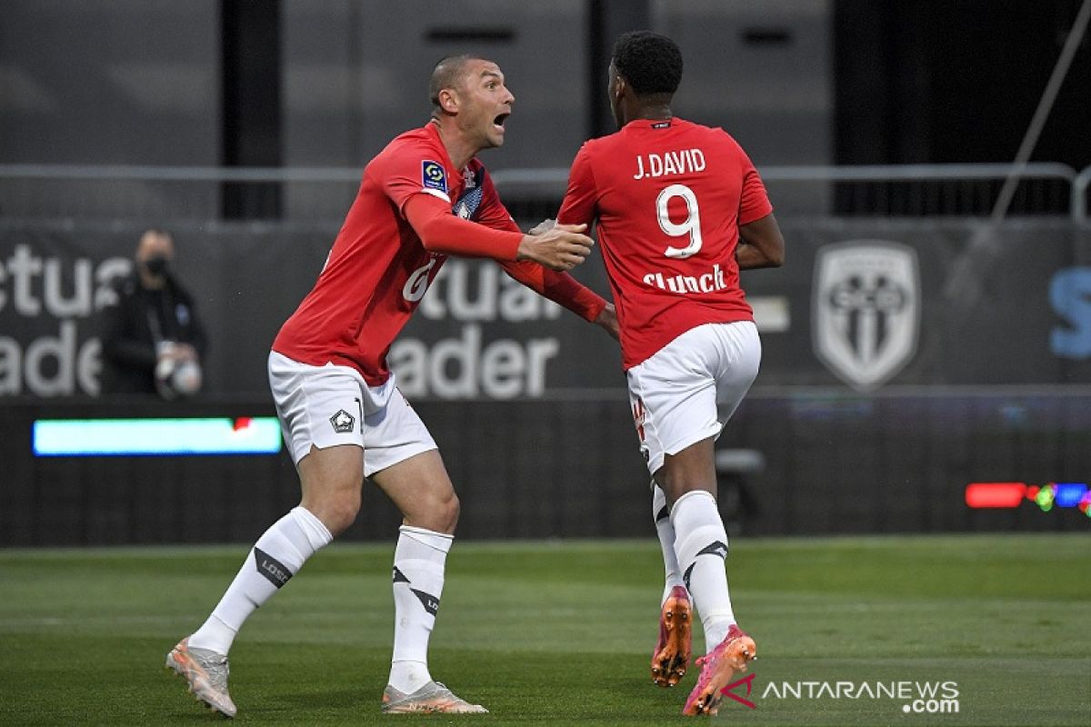 Lille juarai  Liga Prancis seusai tundukkan Angers