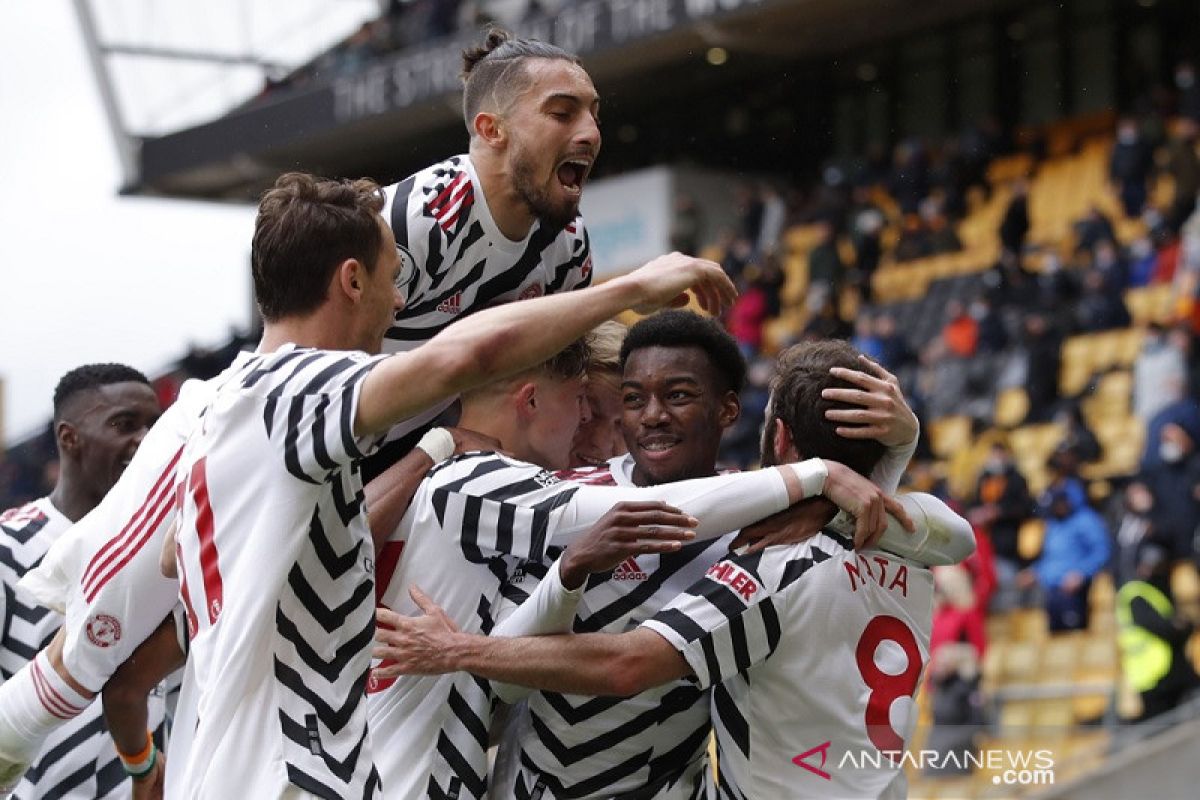 Liga Inggris, Manchester United tutup musim dengan rekor nirkalah tandang