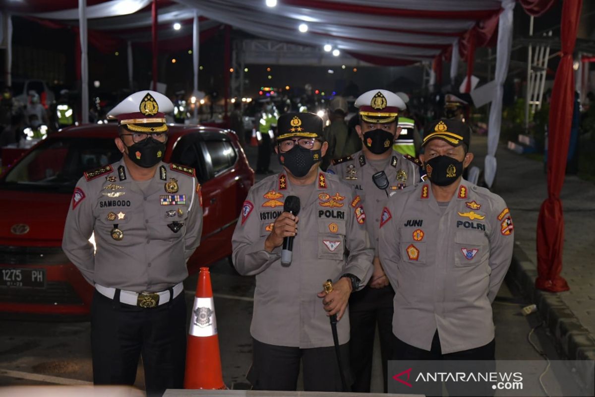 Kakorlantas Polri tunggu pemerintah terkait masa pengetatan mudik