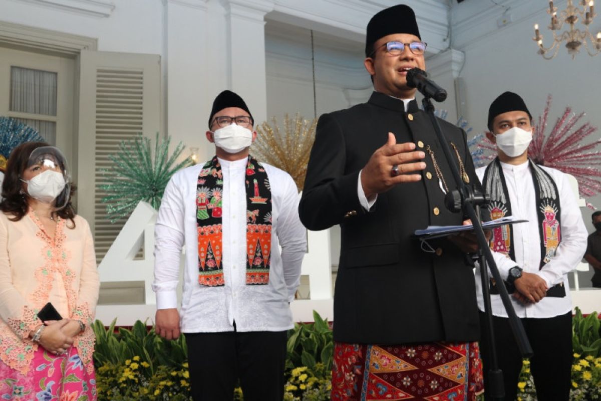 Klarifikasi Menkes, Anies: DKI siap diskusi soal indikator risiko WHO