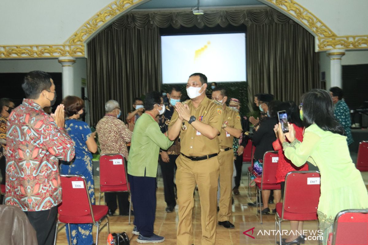 Wali kota dan wawali hadiri Paskah BAMAG Banjarbaru