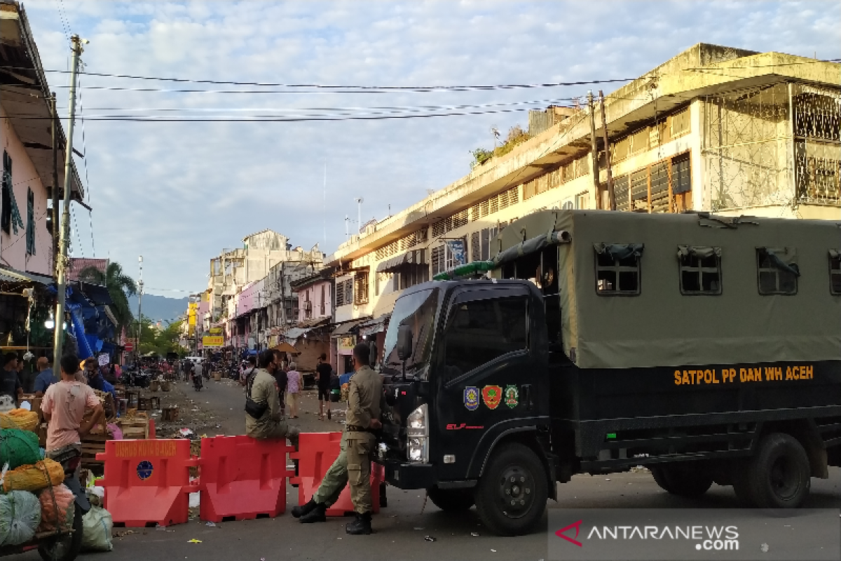 Relokasi pedagang Peunayong dikawal ketat petugas gabungan
