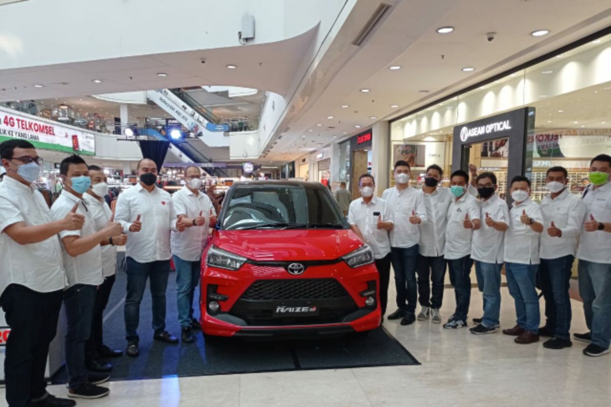 Minat konsumen di Sumut terhadap Toyota Raize sangat tinggi