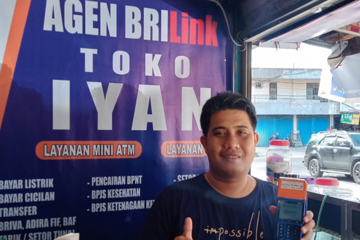 Supian Sauri sukses jadi agen BRILink dengan meraup untung Rp10 juta per bulan