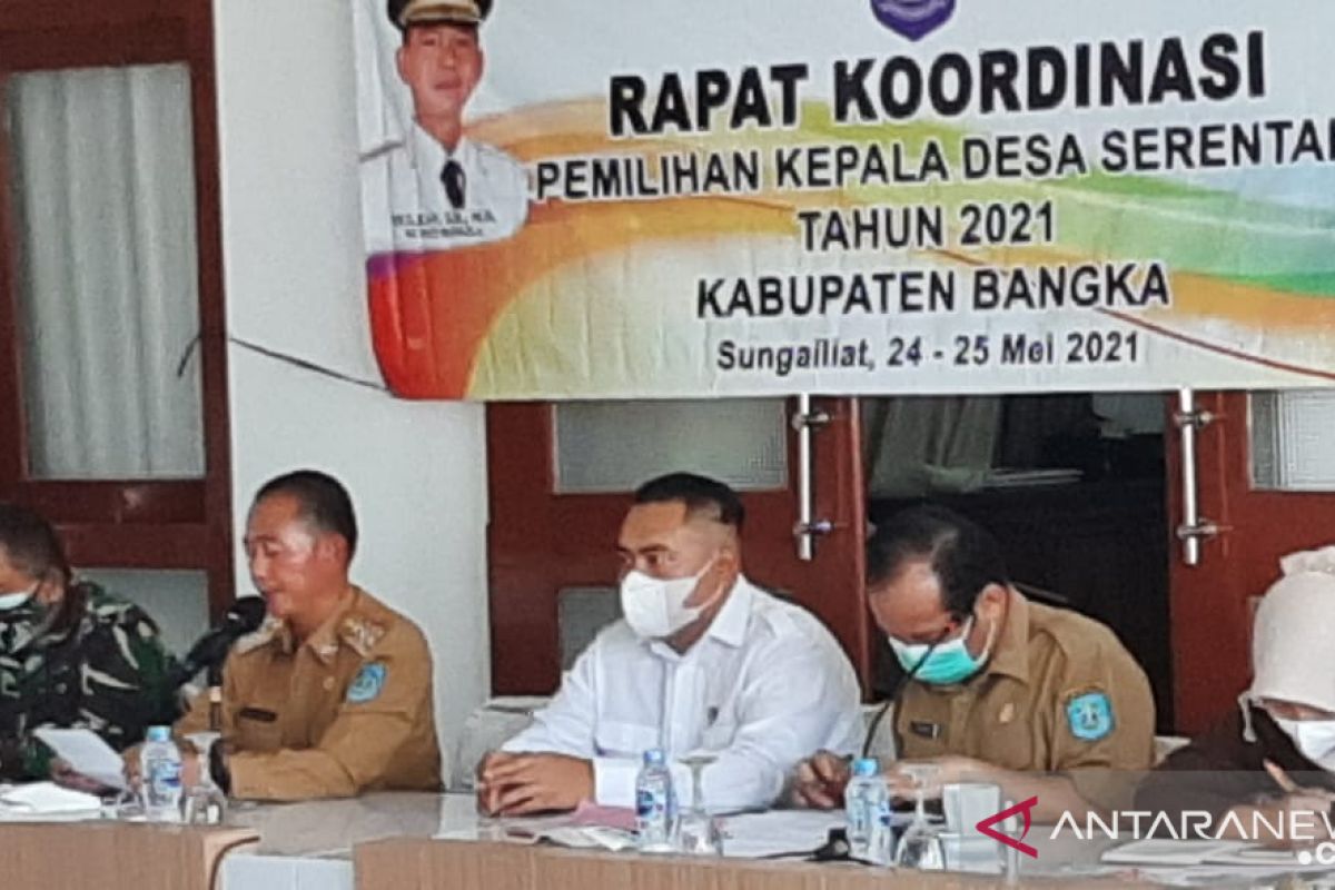 Pemkab Bangka mantapkan pilkades serentak 2021