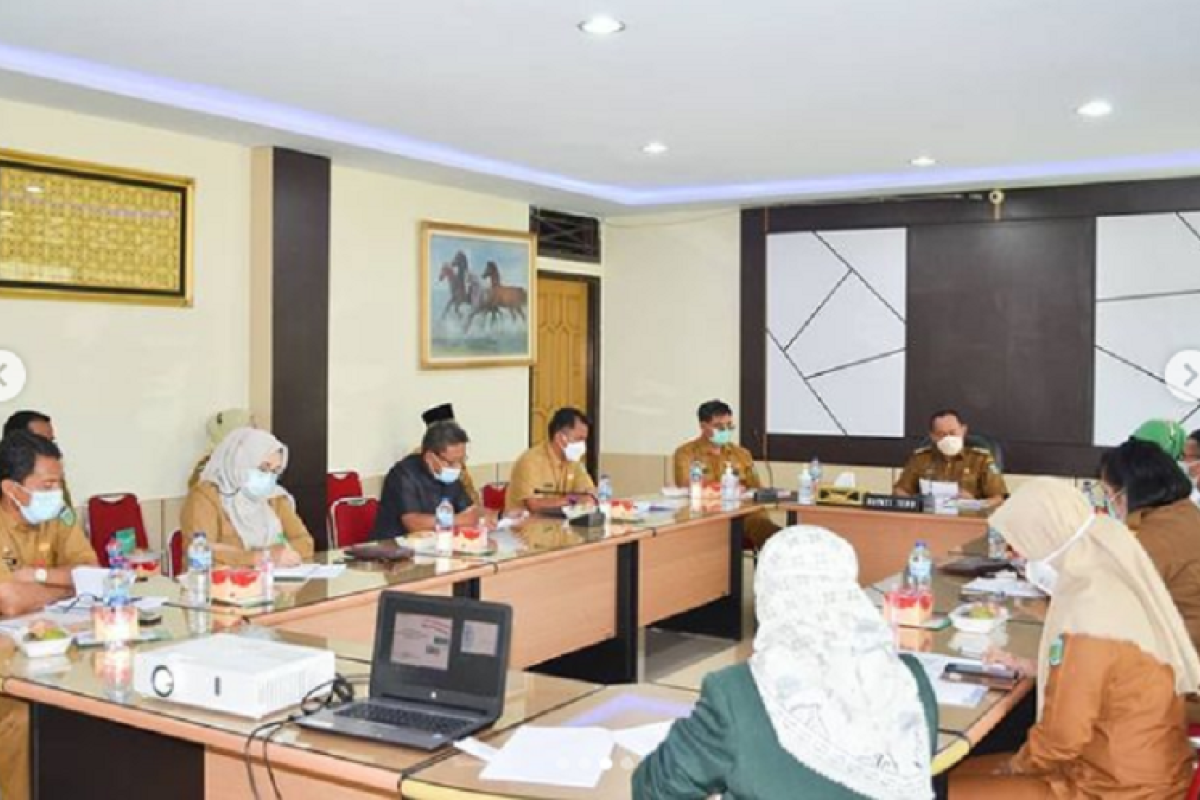 Bupati Tebo pimpin rapat forum kemitraan BPJS Kesehatan