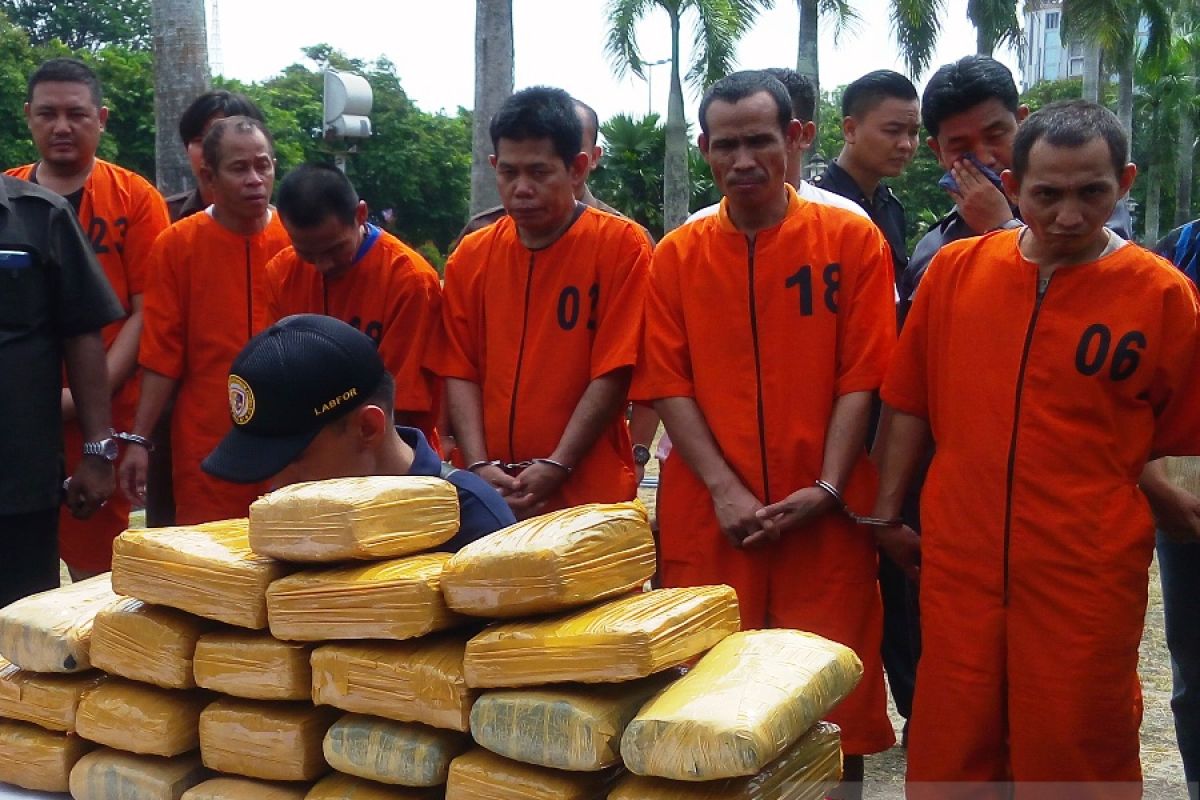 Pengungkapan kasus narkoba di Sumsel seusai  Lebaran meningkat