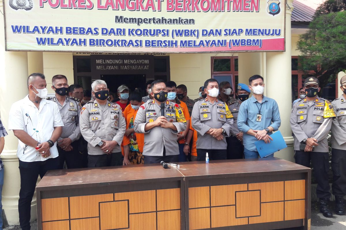 Kapolres Langkat: Semua yang terlibat penganiaayaan warga di Desa Basilam Bukit Lambasa akan ditindak