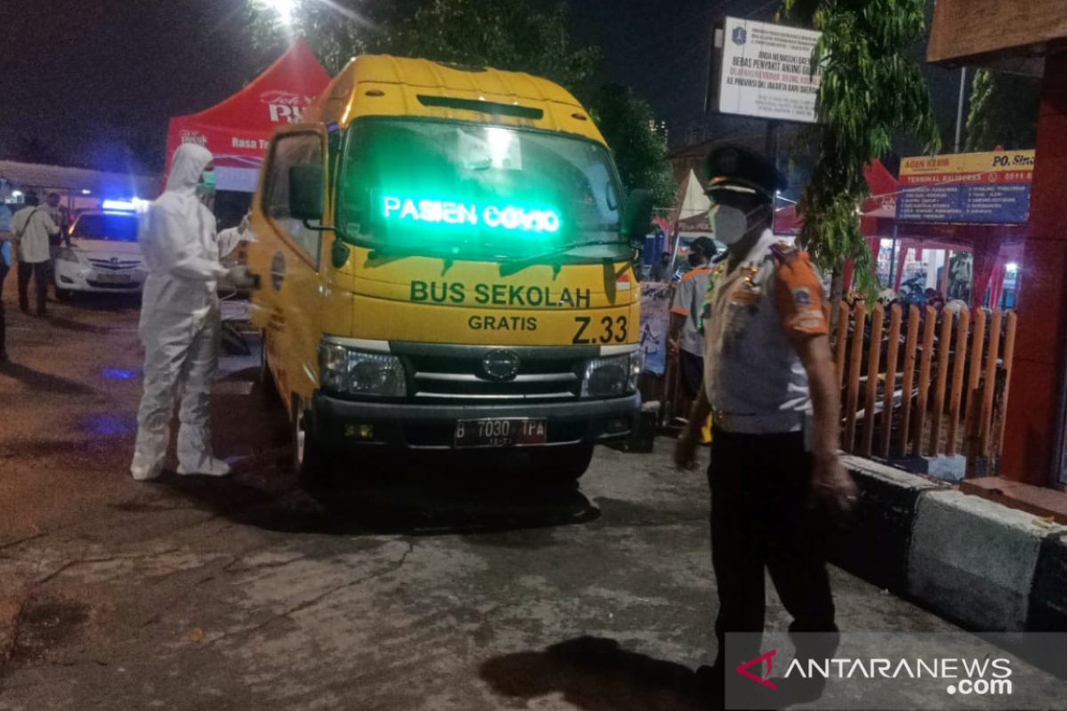 Jumlah bus di terminal Kalideres belum bertambah selama PPKM level 2