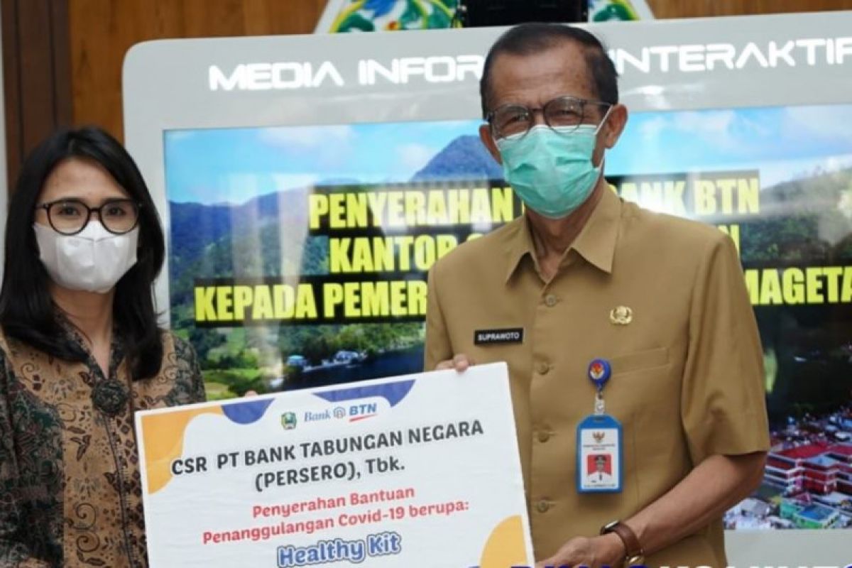 BTN salurkan 1.500 paket alat kesehatan ke Pemkab Magetan