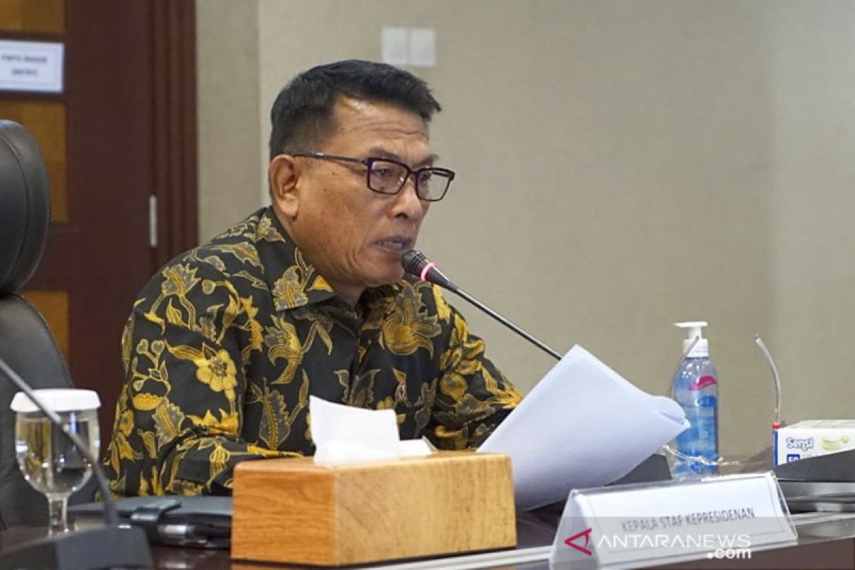 Moeldoko tekankan KSP dan K/L dukung arahan Presiden terkait pegawai KPK